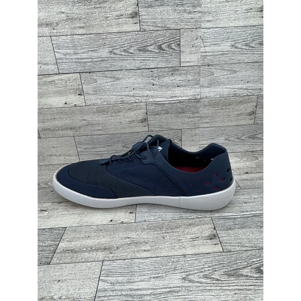 Sperry 7 SEAS 3-Eye Men Navy Blue Water Resistant Boat Shoes STS17592 Size 9